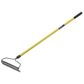 3750-01-611-8751 Ability One Bow Rake Steel 16 Inch Fiberglass Handle 33ke75