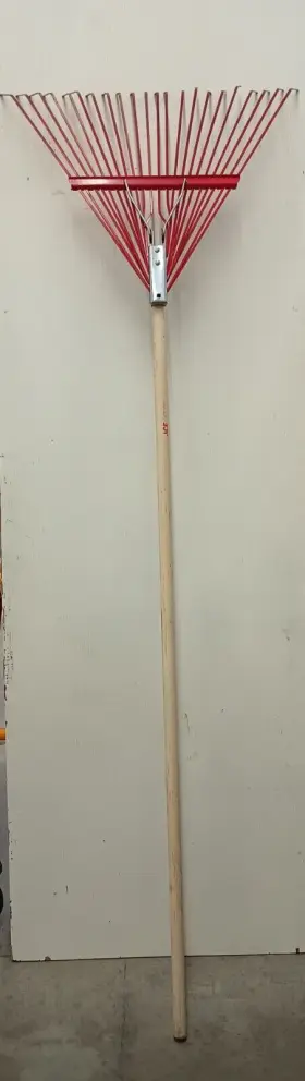74978 Ace Vintage Leaf Rake 68 Inch Handle 22 Steel Tines Hardware #74978 Lightweight #2