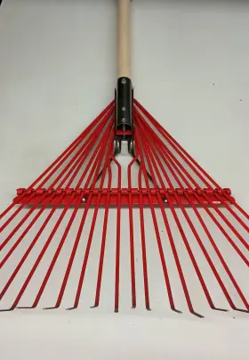74978 Ace Vintage Leaf Rake 68 Inch Handle 22 Steel Tines Hardware #74978 Lightweight #3