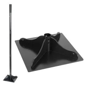 Acostop-8x8in-tamper-tool Acostop Heavy-duty Steel Tamper 8x8 Inch Laborsaving Ergonomic Hand Soil Gar