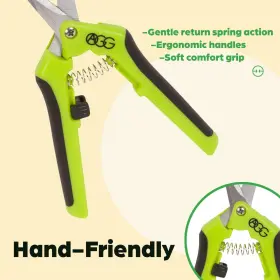 Active Gear Guy 687928348522 Precision Gardening Scissors With Curved And Straight Blades Easy Trimming #3