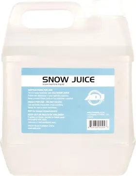 Adj 445044167167 American Dj Snow Gal Juice Gallon Sized Water Based Fluid