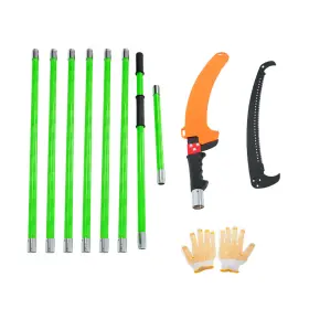 Wa3918222ur Aftermarket 27 Feet Tree Pole Pruner Manual Branches Trimmer Branch Garden Tools Green