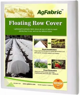 Rc0505025 Agfabric Plant Covers Freeze Protection 5ftx25ft 0.55oz 0.55oz-5ft 25ft White