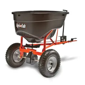 45-0463 Agri-fab 026432261123 130-pound Tow Behind Broadcast Spreader