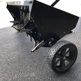 05182 Agri-fab Tow-behind Plug Aerator 40 Inch Universal Hitch Flat Free Tires Ss Deck #2