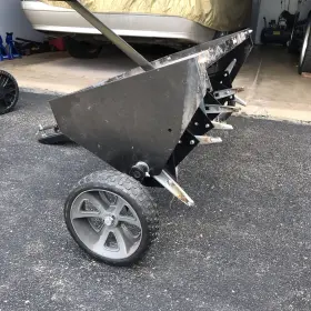 05182 Agri-fab Tow-behind Plug Aerator 40 Inch Universal Hitch Flat Free Tires Ss Deck #3