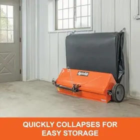 45-0492 Agri-fab 052613103630 Lawn Sweeper 44-inch Orange #2