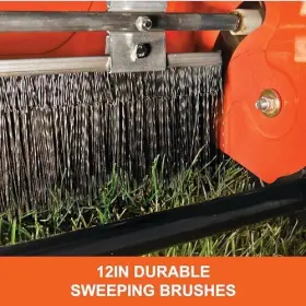 45-0492 Agri-fab 052613103630 Lawn Sweeper 44-inch Orange #3
