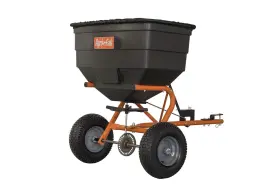 45-0547 Agri-fab 052613105771 Inc 185 Lb. L And G Tow Broadcast Spreader Orange