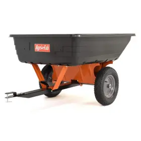 Agri-fab 445008432423 Poly Cart 10 Cu Ft Durable Easy Dumping With 650 Lbs Heaped Capacity