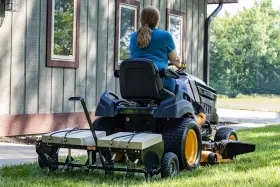 45-0518 Agri-fab 450518 40 Inch Tow Behind Lawn Plug Aerator With Universal Hitch Desig #2