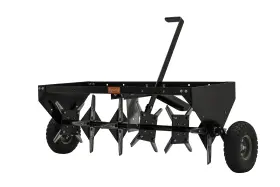 45-0518 Agri-fab 450518 40 Inch Tow Behind Lawn Plug Aerator With Universal Hitch Desig