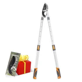 Loppers2717 Airaj 2741 Extendable Anvil Loppers Heavy Duty With Compound Action Tree Trimmer Wit