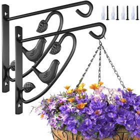 Ph151 Amagabeli Garden & Home And 2 Pack Hanging Brackets Plant Hanger Outdoor 12inch M
