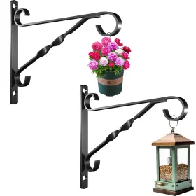 Ph157 Amagabeli Garden & Home And 2 Pack Hanging Plant Brackets Outdoor 10 Inch Metal F
