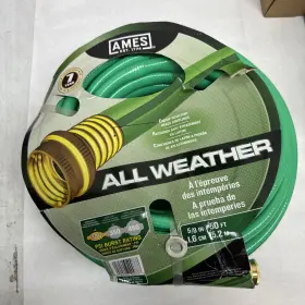 027-4007800a Ames All Weather Garden Hoses 5/8 In X 50 Ft Green/blue