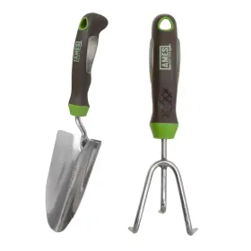 24453009 Ames 049206161924 2-pc. Ergo Grip Garden Tool Set With Hand Trowel And Cultivator