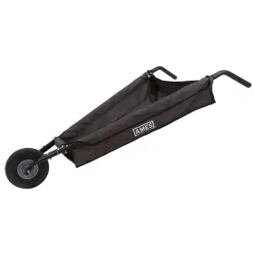 Ames 049206162150 Folding Wheelbarrow Lawn Yard Cart Lightweight Heavy Duty Single Tire For