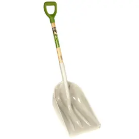 2682700 Ames 049206633810 Poly Scoop With Hardwood Handle And D-grip 46-inch Brown