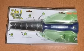 2442100 Ames True Temper Planters Buddy 7-in-1 Steel Gardening Hand Tool 12 Inch Blue