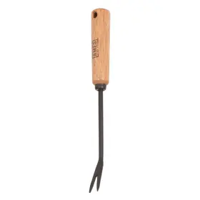 2447000 Ames Tempered Steel Hand Weeder With Wood Handle 12-inch
