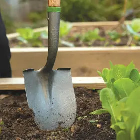 2916100 Ames Floral Shovel 42 In Strong Wood Handle Tempered Steel Blade Lightweight #2