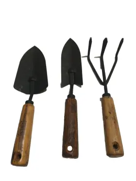 3-in-one Ames Garden Tool Set Hand Gardening Tools Trowel Transplanter Cultivator