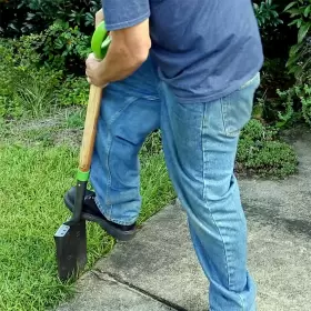 Ames 744110543186 24 Inch Wood Handle Garden Spade #2