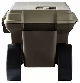 20213200 Ames 758636572995 Rolling Lawn And Garden Storage Cart Four 5.5-inch Diameter Wheels