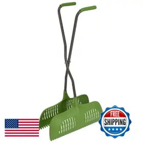 B0bq8l4ycy Ames Leaf Grabber Rake Long Handle Cushioned Grip For Leaves Lawn Clippings
