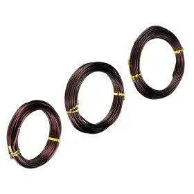 Wq22457 Antrader Bonsai Training Wire Set Anodized Aluminum 2.5mm/3.0mm/4.0mm Wi