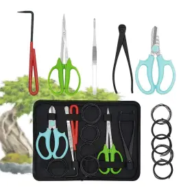 Apatner 779640172964 Bonsai Tools Set Tree Kit Gardening Trimming With Pruning S