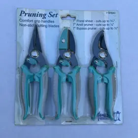 Gt7065 Apex Pruning Set Floral Shear Anvil Pruner And Bypass 7 Inch Cuts 1/2