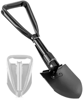 Zdc01 Apidgrowth Camping Shovel 18.5ftft Lightweight Digging Portable Ergonomic High Car