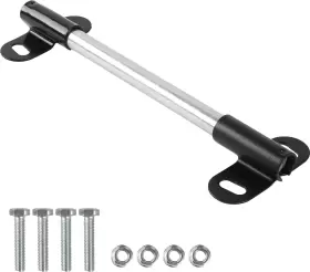 Ar-pro 726084767621 1 Set Heavy-duty Wheelbarrow Axle Bracket - 10 Inch X 0.63 S