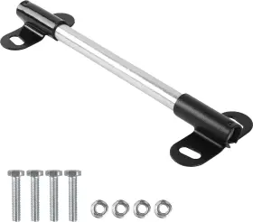Ar-pro 726084861183 1 Set Heavy-duty Wheelbarrow Axle Bracket - 10 Inch X 0.63