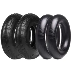 Ar-pro 810071110054 2-set 4.80/4.00-8 Inch Tire And Inner Tube Set - Universal Replacement Tires An