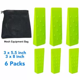 Ar-pro 810071110290 6 Pack Tree Felling Wedges With Spikes For Safe Cutting 3 Each Of 8 Inch A #2