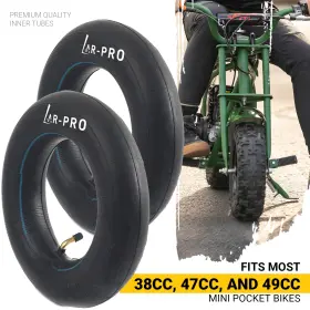 50-6.5 Ar-pro 810071110498 2-pack Front Or Rear Inner Tubes For 90/65-6.5 Inch And 110/50-6.5 Mini Pocket #3