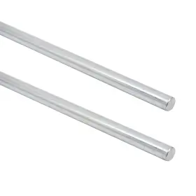 Ar-pro 810071111150 2-pack 1/2 Inch X 36 Zinc Plated Steel Rods Designed For Use As An Axle Shaft O