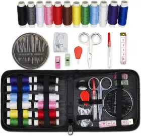Ss-002 Artika Travel Sewing Kit 59-piece Portable For Includes