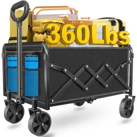 Artists Dream 607603912329 Wagons Carts Foldable Collapsible Wagon With Wheels For Gro