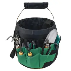 Asenie 769944617492 Green Gardening Tools Organizer 5 Gallon Bucket Kit Storage W