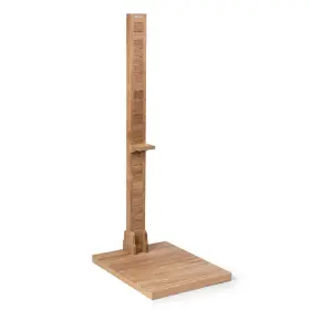 Ash&ember 840009220081 Titan Great Outdoors Teak Coban Freestanding Outdoor Shower Base