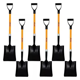 Ashman Online 313041215204 Transfer Shovel 41 Inch Durable Handle Length Fiberglass Rubber Grip D-handle Ash
