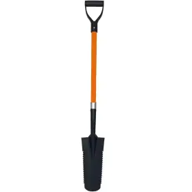 Ashman Online 810065960986 Drain Spade Teeth Shovel Multi-purpose Metal Blade 48 Inch Durable Handle