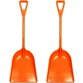 Ashman Online 810065961983 43 Inch Multi-purpose Plastic Snow Shovel With Long Handle 2-pieces