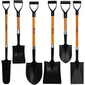 Ashman Online 810065962010 Assorted Shovels 41 Inch Four Large Handle Metal Head Two 27 Short