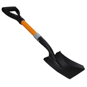 Ashmanonline 810065960443 Ashman Medium Square Shovel - 1 Pack 27 Inch Length D-cup Handle Sturdy C